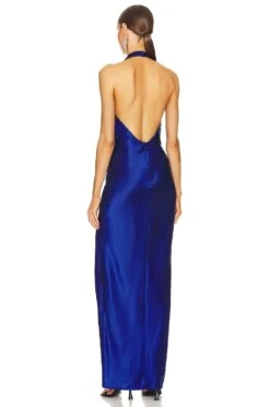 La Brea Gown Royal Blue -Camila coelho Shop LOVF WD3590 V3