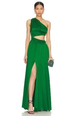 Daniella Dress Emerald Green