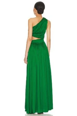 Daniella Dress Emerald Green -Camila coelho Shop LOVF WD3613 V4