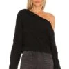 Porto Santo Sweater Black -Camila coelho Shop LOVF WK1012 V1