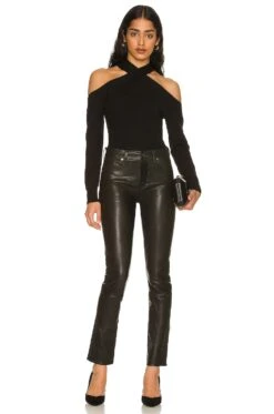 Micah Sweater Black -Camila coelho Shop LOVF WK1077 V4