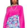Chantal Cropped Sweater Hot Pink -Camila coelho Shop LOVF WK1123 V1