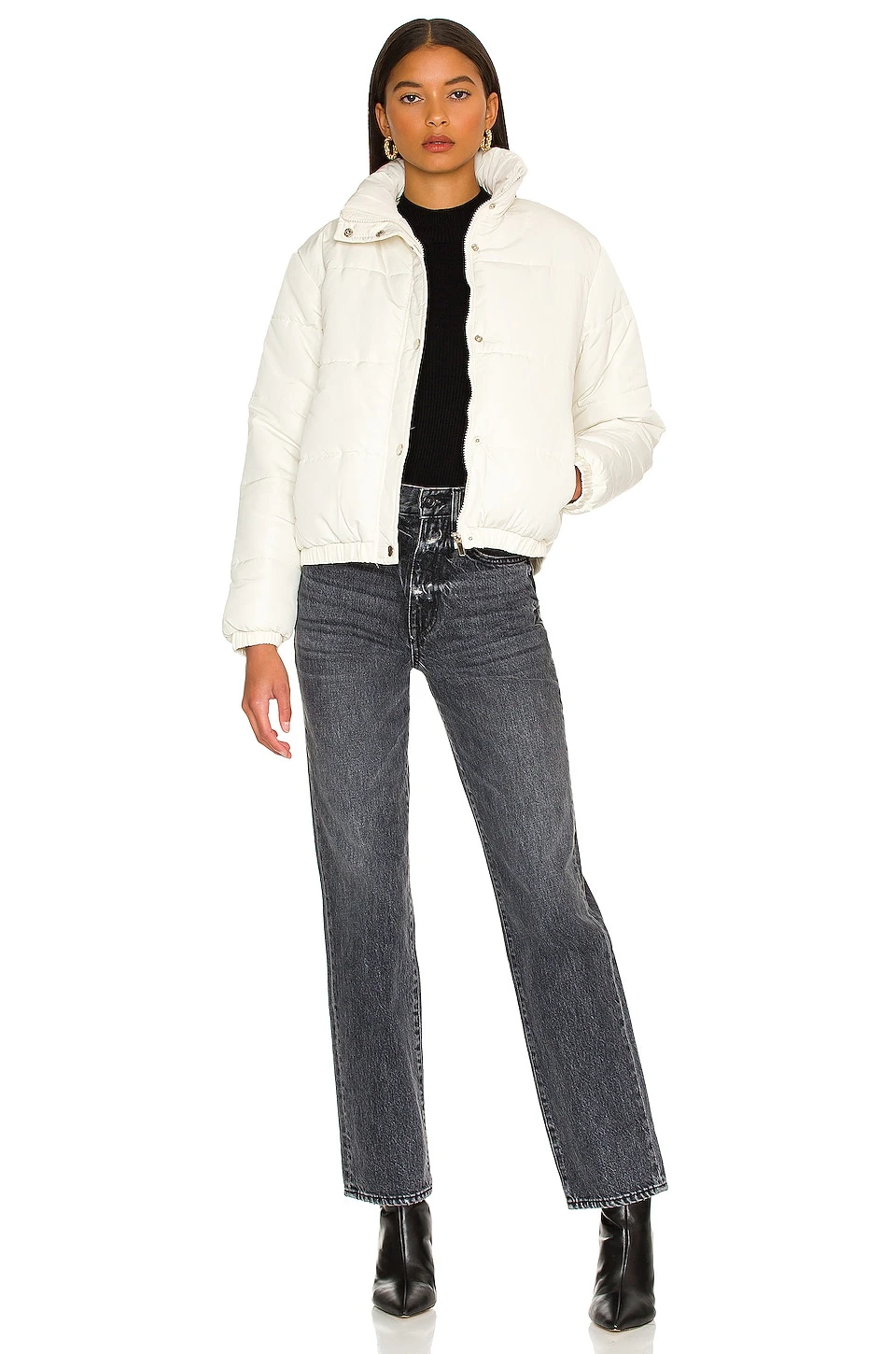 Ryann Puffer Jacket Cream 7 Ryann Puffer Jacket Cream - Image 5