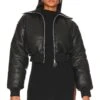 Nikki Puffer Jacket Black
