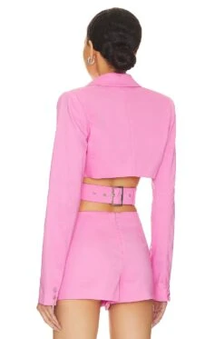 August Wrap Blazer Orchid Pink -Camila coelho Shop LOVF WO499 V3