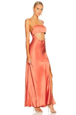 Adellum Maxi Dress Copper -Camila coelho Shop LPAR WD712 V3
