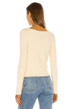 Kalani Sweater Ivory -Camila coelho Shop LPAR WK135 V3