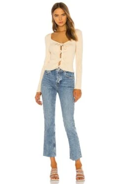 Kalani Sweater Ivory -Camila coelho Shop LPAR WK135 V4