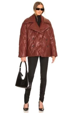 CHAQUETA AMARA Oxblood -Camila coelho Shop LPAR WO171 V5