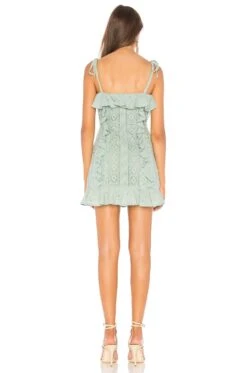 Mara Mini Dress Jade Green -Camila coelho Shop MALR WD346 V3