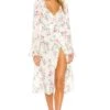 Cranford Midi Dress White Raspberry -Camila coelho Shop MALR WD896 V1