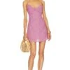 Twist Slip Mini Dress Orchid -Camila coelho Shop MBRU WD18 V1