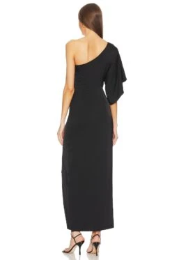 X REVOLVE Claire Maxi Dress Black -Camila coelho Shop MELR WD799 V4