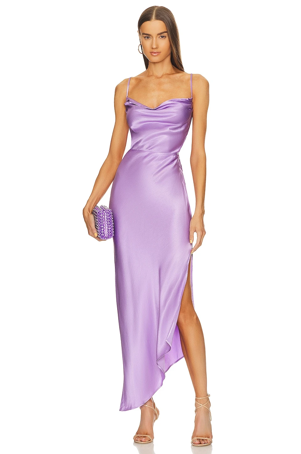 X REVOLVE Cassie Midi Dress Purple 4 X REVOLVE Cassie Midi Dress Purple - Image 2