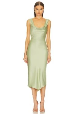 X REVOLVE Kylen Midi Dress Sage