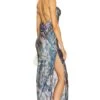 X REVOLVE Braxton Dress Oil Abstract Print -Camila coelho Shop MELR WD864 V1