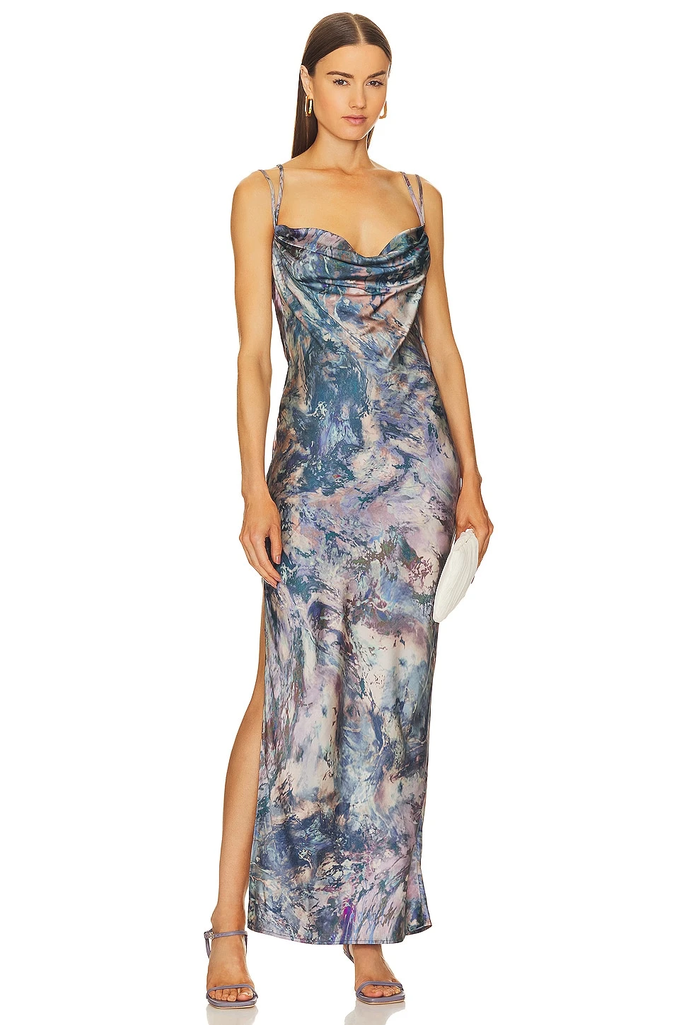 X REVOLVE Braxton Dress Oil Abstract Print 4 X REVOLVE Braxton Dress Oil Abstract Print - Image 2