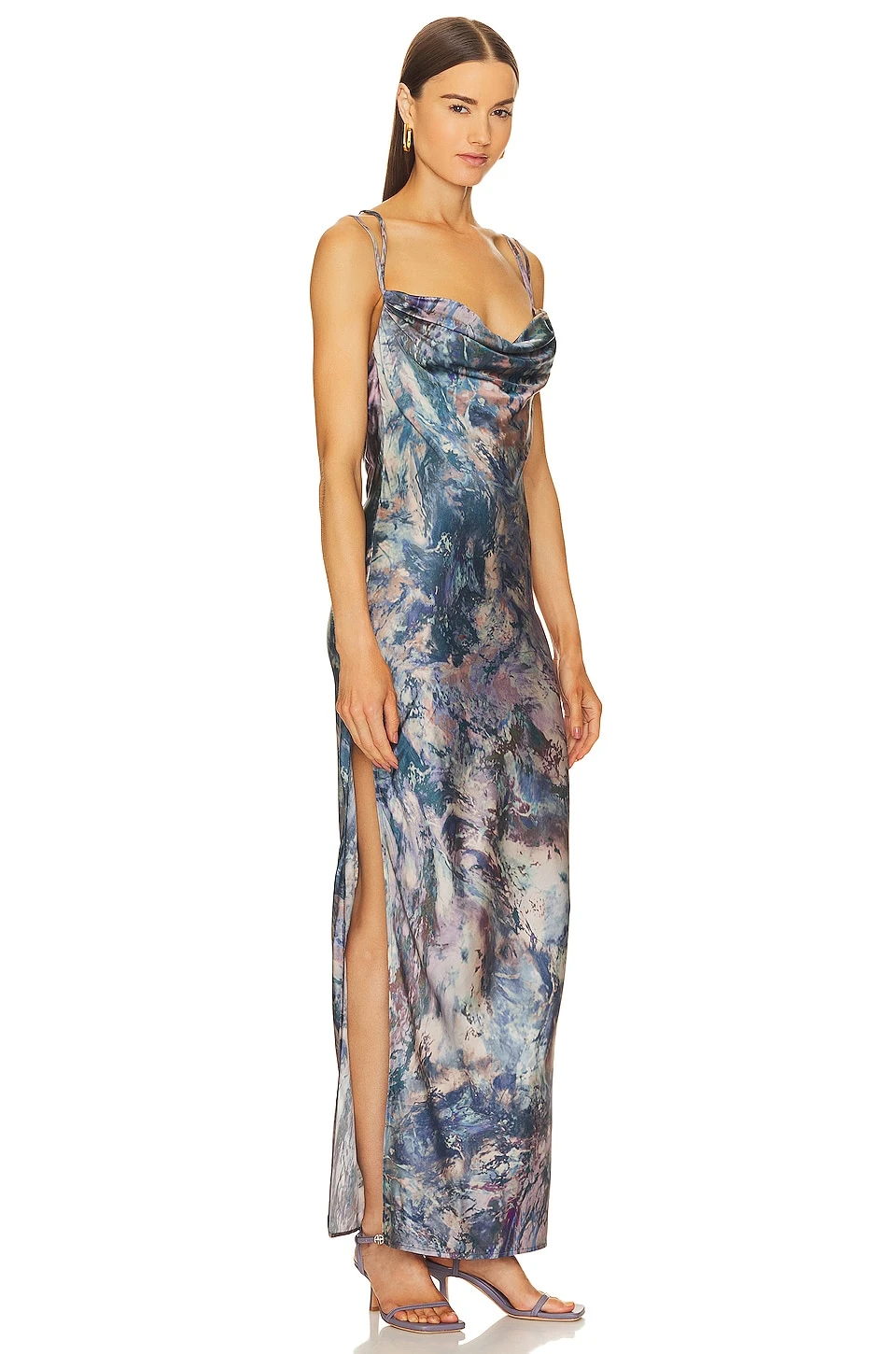 X REVOLVE Braxton Dress Oil Abstract Print 5 X REVOLVE Braxton Dress Oil Abstract Print - Image 3