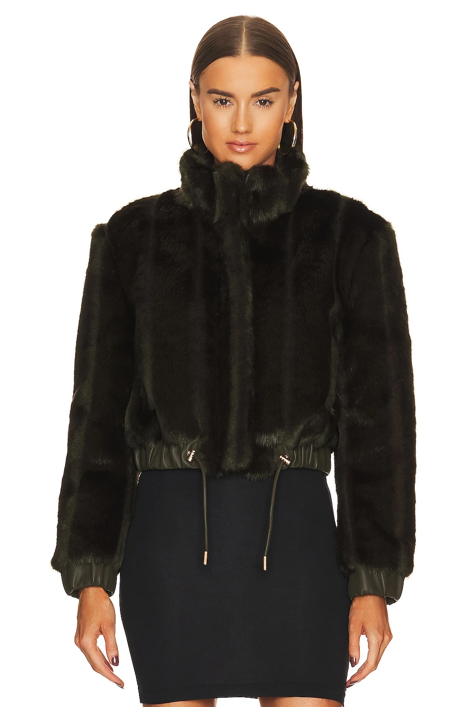 X REVOLVE Amir Jacket Olive Green 4 X REVOLVE Amir Jacket Olive Green - Image 2