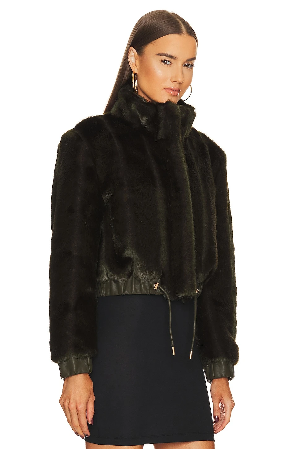 X REVOLVE Amir Jacket Olive Green 5 X REVOLVE Amir Jacket Olive Green - Image 3