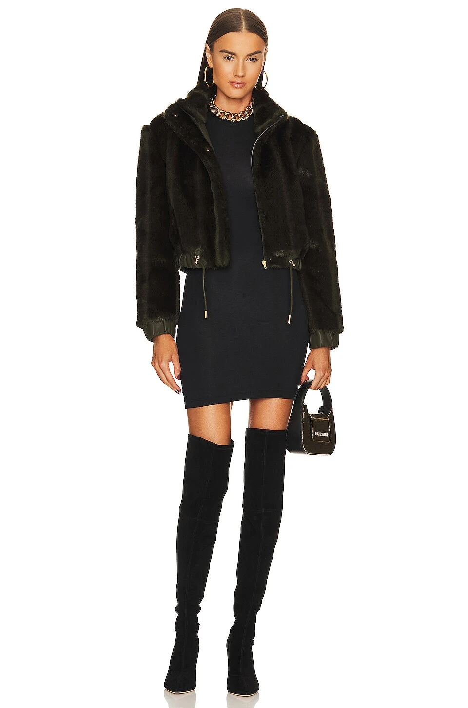 X REVOLVE Amir Jacket Olive Green 7 X REVOLVE Amir Jacket Olive Green - Image 5