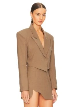 Marilyn Cropped Jacket Beige 9 Marilyn Cropped Jacket Beige -Camila coelho Shop MFAR WO1 V3