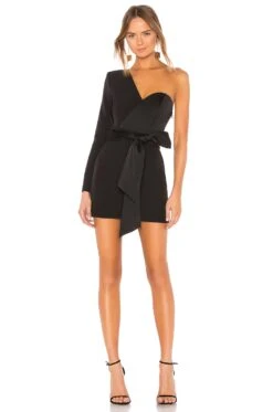 Monsieur Mini Dress Black