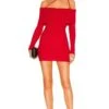 Petra Mini Dress Red -Camila coelho Shop NBDR WD2566 V1