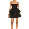 Katerina Mini Dress Black -Camila coelho Shop NBDR WD2649 V1