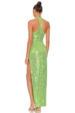 Jesper Maxi Dress Neon Green 8 Jesper Maxi Dress Neon Green -Camila coelho Shop NBDR WD2686 V3