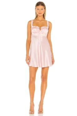 Simie Dress Soft Pink