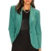 Norma Kamali Single Breasted Jacket Mountain Green 2 Norma Kamali Single Breasted Jacket Mountain Green -Camila coelho Shop NKAM WO123 V1
