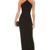 Trinity Gown Black 1 Trinity Gown Black -Camila coelho Shop NKIE WD515 V1