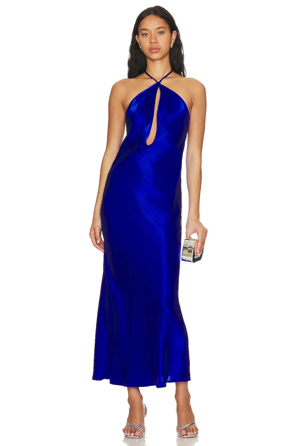 Irena Midi Dress Electric Blue 3 Irena Midi Dress Electric Blue
