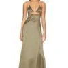OSEREE Gem Kini Midi Dress Green -Camila coelho Shop OSSE WD17 V1