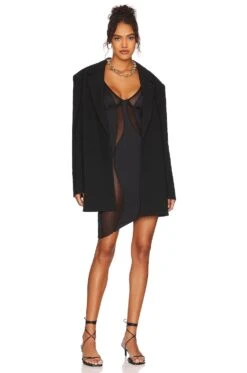 OW Collection Swirl Mini Dress Black Caviar 9 OW Collection Swirl Mini Dress Black Caviar -Camila coelho Shop OWIR WD38 V4