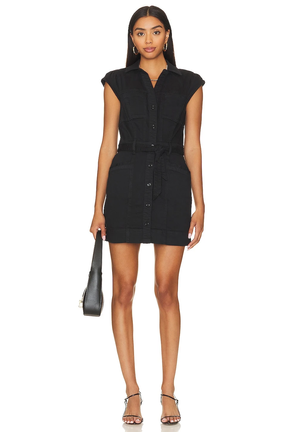 Paige Jaxsyn Dress Washed Black 3 Paige Jaxsyn Dress Washed Black