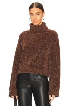 Slouchy Sweater Chocolate