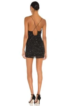 MINIVESTIDO MICH Black -Camila coelho Shop ROFR WD169 V3