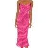 Shelley Emmylou Midi Dress Magenta 2 Shelley Emmylou Midi Dress Magenta -Camila coelho Shop ROLS WD33 V1
