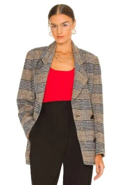 Samara Coat Marled Cinnamon Multi