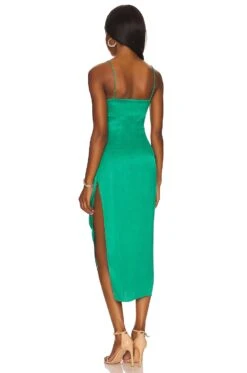 Ashlee Midi Dress Kelly Green -Camila coelho Shop SAYR WD407 V3