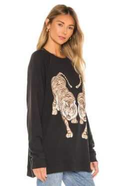 Show Me Your Mumu Simon Pullover Dancing Tiger Graphic -Camila coelho Shop SHOW WK68 V3