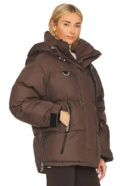 Willow Puffer Conker Brown -Camila coelho Shop SLUR WO17 V3