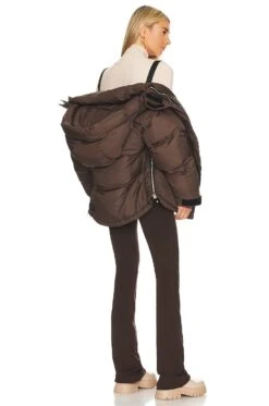 Willow Puffer Conker Brown -Camila coelho Shop SLUR WO17 V5