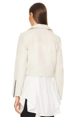Vyner Leather Biker White -Camila coelho Shop SLUR WO20 V4