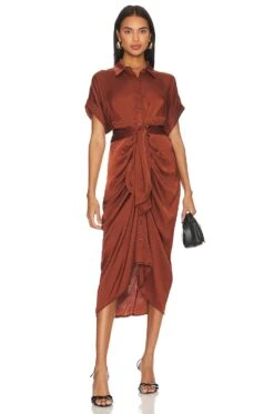 Steve Madden Tori Midi Dress Mocha Bisque -Camila coelho Shop SMAD WD136 V1