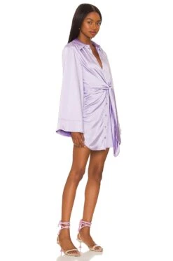 Song Of Style Marta Dress Lavender 8 Song Of Style Marta Dress Lavender -Camila coelho Shop SOSR WD195 V2