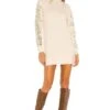 Rudie Sparkle Sleeve Dress Ivory 1 Rudie Sparkle Sleeve Dress Ivory -Camila coelho Shop SPDW WD1302 V1