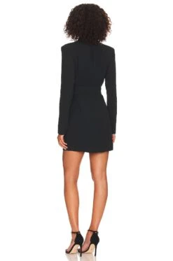Joan Belted Blazer Dress Black -Camila coelho Shop SPDW WD2027 V3